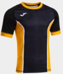 Joma Myskin Iii Short Sleeve T-shirt Black Yellow M