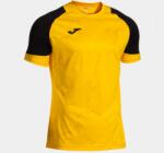 Joma HISPA V SHORT SLEEVE T-SHIRT dressz / póló sárga fekete XL