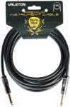 Valeton VGC-5 prémium hangszerkábel - egyenes-egyenes jack - 5 méter - fekete