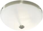 Searchlight 5772-2AB WINDSOR 2LT AB FLUSH WITH MARBLE GLASS