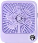  Állítható állványos asztali ventilátor W30 lila