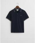 Gant Блуза с яка Gant Tipped Pique Polo Shirt - Evening Blue