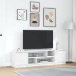 vidaXL fehér szerelt fa TV-szekrény 188, 5x41x50 cm (3328417) - pepita