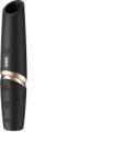 Satisfyer Vibrator Perfect Kiss, 30 Programe Suctiune, USB, Negru, 14.5 cm Vibrator