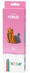 HEY CLAY Hey Clay: Pihe-puha Yorkie kutyus gyurmaszett (HCL30118CEE) - innotechshop