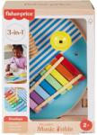 Mattel Fisher-Price: Wood Fa xilofonos zeneasztalka - Mattel (HXT91)