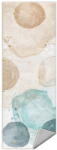Mila Home Covor tip traversă crem/turcoaz lavabil 80x200 cm Puddle - Mila Home Covor