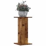 vidaXL 2 db antik fa színű szerelt fa növénytartó állvány 30x30x60 cm (3307862)