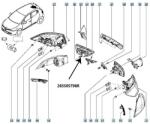 Original Renault Lampa spate ORIGINAL RENAULT 265505796R (265505796R)