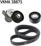SKF Set curea transmisie cu caneluri SKF VKMA 38871 (VKMA 38871) - automobilus