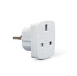 Gembird UK - EU átalakító utazó adapter A-AC-UKEU-001 (A-AC-UKEU-001) - procompkft