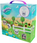 Flair Figurină de joc Flockies: Seria 3 - Cutie de colecție cu căsuță cu figurina pisicuței Caroline (FLO0726) Figurina