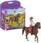 Schleich Horse Club Hannah și Cayenne (SLH42539) Figurina