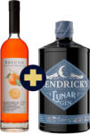 Brecon Chocolate Orange Gin 0, 7l 37, 5% + Hendricks Lunar 0, 7l 43, 4% szett