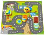 Felyx Toys Set de joacă Felyx Toys - Kiddy Go, covor cu 3 mini carucioare (DHTS10629)