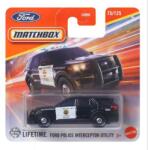 Mattel Matchbox: Ford Police Interceptor Utility kisautó 1/64 - Mattel (C0859/JBT10) - jatekshop