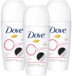 Dove Invisible Care dezodor (3x50 ml) + AJÁNDÉK Hajpánt