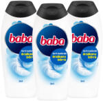 Baba 3in1 férfi tusfürdő érzékeny bőrre (3x400 ml) + AJÁNDÉK buborékfújó