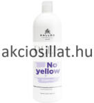 Kallos Plex No Yellow sampon sárga tónusok ellen 1000ml