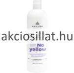Kallos Plex No Yellow sampon sárga tónusok ellen 500ml