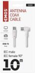 EMOS Antenna koax kábel 90 10m