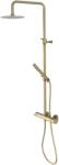 SAPHO ULTRATAP zuhanyoszlop, zuhanyszettel és fejzuhannyal, matt arany (UT139TG) (UT139TG)