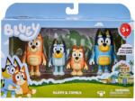Flair Bluey: Családi figuraszett 4db karakter figurával (BLU13009)