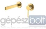 AREZZO design design ELEGANT fali mosdó csaptelep, szálcsiszolt arany (AR-8095BG)