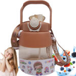 Malatec Mintás, színes figurákkal díszített és vállpánttal ellátott 1 literes kulacs gyerekeknek - mardon - 1 790 Ft