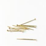  Szerelőpálca talpas 25mm arany 10 db/csomag