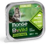 Monge Bwild steril vaddisznó és zöldségek tálkás 32*100g