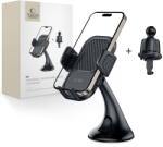  Telefontartó Autóba Tech-protect V8 Universal Dashboard & Vent Car Mount Black - doopshop - 5 190 Ft