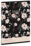Ars Una virágos leckefüzet - Flowery Black