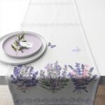 Ambiente Levendula virágos asztali futó 40x150cm Lovely lavender