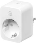 DELTACO SMART HOME SH-P01E16 aljzat energiafigyelővel, WIFI, 2.4GHZ, 16A, fehér (SH-P01E16)