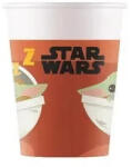 Procos Star Wars mandalorian papír pohár 8 db-os 200ml (PNN93481)