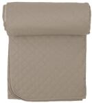 Welora Cuvertura pentru pat dublu cu doua fete, cu model in romburi, 160x230 cm, maro/bej (JM1221780) Patura