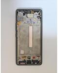 Samsung LCD Kijelző Samsung A536 (A53 5G) fekete ORG GH82-28024A/28025A
