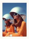 HARTMAN a. i. art poszter Retro Future 05 - többszínű Univerzális méret