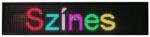 Fényújság 96cm x 32cm 7 színű LED reklámtábla fényreklám + Bónusz ajándék WiFi vezérlés