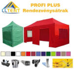 LLTent PROFI PLUS rendezvénysátor oldalfallal - Citromsárga (123c)