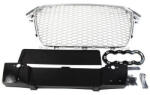 --- None --- Audi Hűtőrács A4 B8 RS Style Ezüst Fekete 12-15 PDC