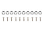 --- None --- Univerzális csavar M6x1.0 15mm JDM Ezüst