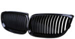 --- None --- BMW E92 / E93 jel nélküli hűtőrács grill fényes fekete 2010.02-