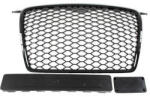--- None --- Audi Hűtőrács A3 8P RS Style Fényes Fekete 05-09