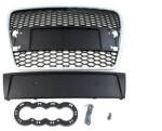 --- None --- Audi Hűtőrács A6 C6 RS Style Ezüst - Fekete 04-09 - llracing - 51 260 Ft