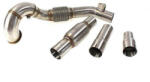 TurboWorks Downpipe (Leömlőcső) Katalizátorral Audi A3 (8P), Seat Leon Cupra R (5F), VW Golf GTI (V, VI), Skoda Octavia RS (5E), 1.8 / 2.0TFSI - 76mm / 3