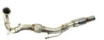 TurboWorks Downpipe (Leömlőcső) Katalizátorral Audi A3 (8V) / TT, Seat Leon Cupra (5F), VW Golf GTI (VII) / Passat (B8), Skoda Octavia RS (5E)/ Superb (MkIII), 2.0TFSI - 70mm (2.75")