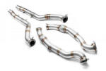 RM Motors Downpipe (Leömlőcső) Audi S6 / S7 / RS6 / RS7 (C7) - 76mm