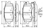 Bosch Set placute frana, frana disc KIA RIO II limuzina (JB) (2005 - 2016) BOSCH 0 986 494 617